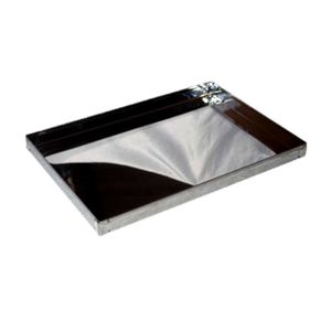 Tabuleiro Assadeira Bandeja E Forma Aço Galvanizado 28x48cm