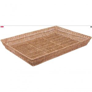 Bandeja Grande Clara Rattan Sintético 45x31cm - Mimo