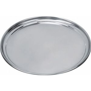 Bandeja Redonda 45cm Gp Inox Gp030
