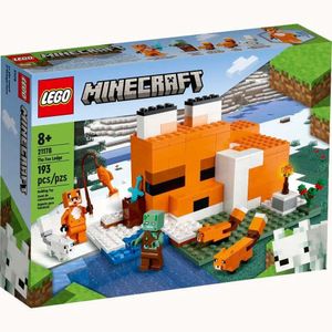 Lego Minecraft - Pousada Da Raposa - 193 Peças - Lego