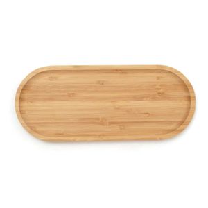 Bandeja De Bambu 34cm