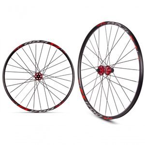 Rodas Fx 1700 Flay Tubeless 29"- Shimano Hg - Par - Vermelho