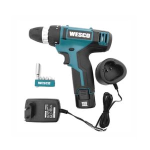 Parafusadeira-furadeira Sem Fio Ws2532 Bateria 12v 3-8 Wesco