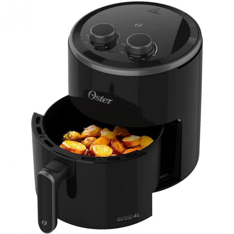 Fritadeira Sem Óleo Inox Compact 4,6L Oster - 127V