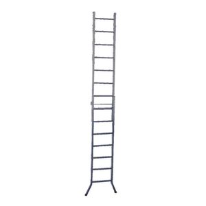 Escada Extensiva 3 Em 1 Metalon 40x20mm 7 E 14 Degraus 187cm