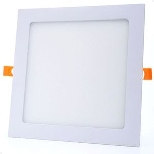 Plafon Painel Led Quadrado Recuado Embutir 17x17cm 15w 7000k Lorben