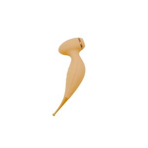 Vibrador E Estimulador De Cliróris Com Sucção Lila - Tentare - Cor: Laranja