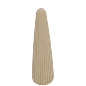 Vibrador Recarregável Bege Dante - Tentare - Cor: Bege