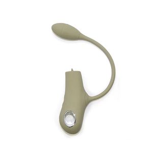 Vibrador Duplo Com Sução Cinza Alyssa - Tentare - Cor: Cinza