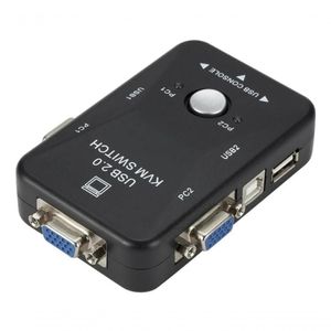 Chaveador Kvm Switch 2 Portas - 2 Cpu Na Mesma Estação-monitor