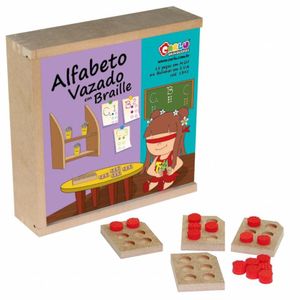 Alfabeto Vazado Em Braille/ Acessibilidade