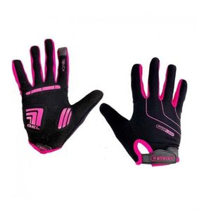 Luva Elleven Longa Preto Rosa G