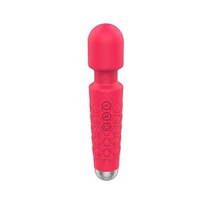 Vibrador Varinha Mágica Recarregável Green Baby Com 20 Modos De Vibração - Pink
