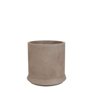 Vaso Vitória-régia 36 X 33 Cm Cor 16 - Antique Castanho