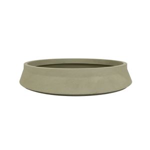 Vaso Vitória-régia Bowl 82 X 16 Cm Cor 05 - Antique Camurça