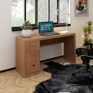 Mesa Para Escritório Amêndoa