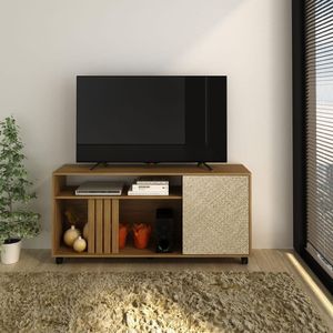 Rack Para Tv Até 42 Polegadas Natural-palha