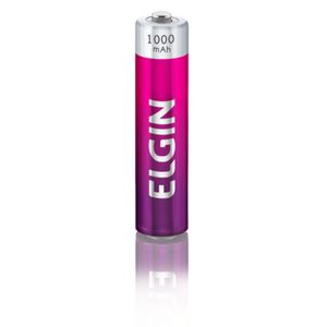 Pilha Elgin Recar. Aaa C-4 1000mah