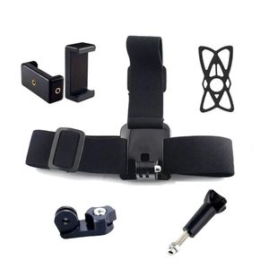 Kit de Fixação de Smartphone e GoPro na Cabeça
