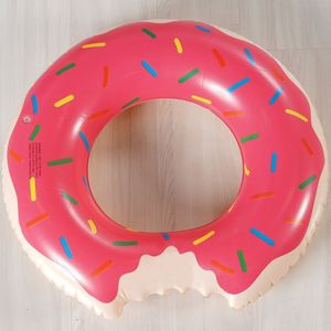 Boia Redonda Donuts Infantil 80cm Rosa