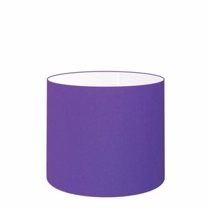 Cúpula Abajur Cilíndrica Cp-8015 Ø35x25cm Roxo