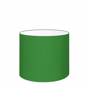Cúpula Abajur Cilíndrica Cp-8015 Ø35x25cm Verde Folha