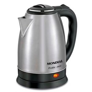 Chaleira Elétrica Mondial Pratic Ce-06 Com Capacidade De 2 Litros Inox 220v