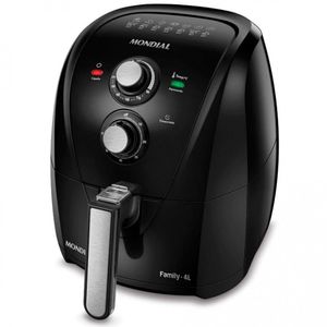 Fritadeira Elétrica Sem óleo Air Fryer Mondial Family Afn40fb 4 L Preto 220v