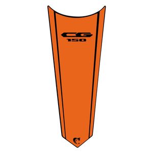 Adesivo Faixa Gravata Tanque Moto Cg Titan 125/150/160 Laranja Cor Cg 160