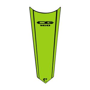 Adesivo Faixa Gravata Tanque Moto Cg Titan 125/150/160 Verde Cor Cg 150