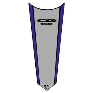 Adesivo Faixa Gravata Tanque Moto Cg Titan 125/150/160 Azul Cor Cg 160