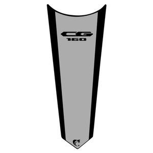 Adesivo Faixa Gravata Tanque Moto Cg Titan 125/150/160 Cinza Cor Cg 150