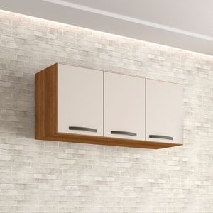 Aéreo Triplo Valência Branco Salleto Móveis Cinamomo Com Off White