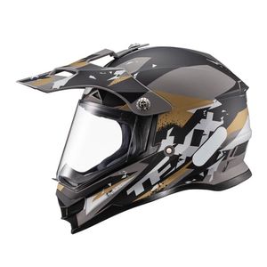 Capacete Texx Carcara - Grow Cinza E Marrom 56