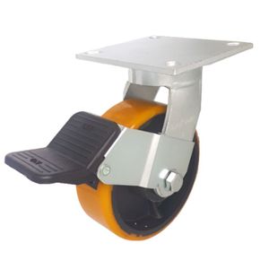 Rodizio Ind Carga Pesada C/Freio6X2 Pol.Roda Ferro700Kg