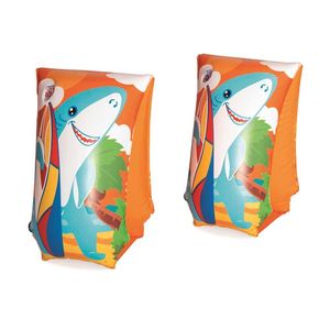 Boia de Braço Infantil Jungle Trek Tubarão Laranja