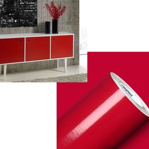 Adesivo Vinil Envelopamento 7mx50cm Vermelho