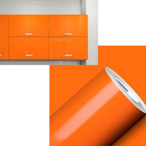 Adesivo Vinil Envelopamento 6mx50cm Laranja