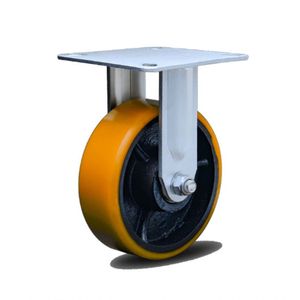 Rodizio Industrial Fixo 8x2 C/placa Rol. 900 Kg