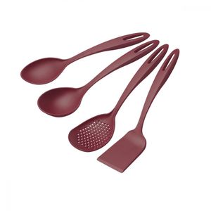 Jogo De Utensílios Ability Em Nylon Vermelho 4 Peças