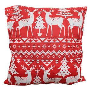 Kit Decoração Natal 2 Capas De Almofada Natalina 44x44cm