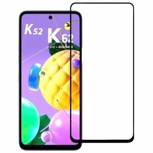 Película 3D Para Lg K62 + Capinha Transparente
