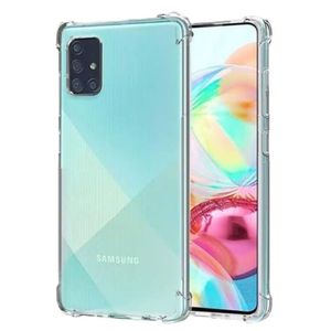 Kit Capa P/ Samsung A71 + Película De Vidro Normal