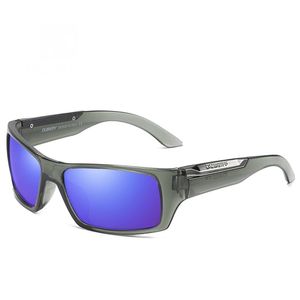 Óculos De Sol Estilo Dubery 186 Esportivo Lentes Polarizadas Cinza