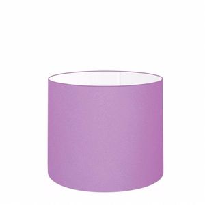 Cúpula Abajur Tecido Cilíndrica Cp-8015 Ø35x25cm Lilás
