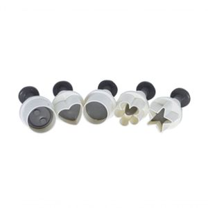 Ejetor Kit 5 Peças (Estrela, Coração, Bola, Botão, Flor)
