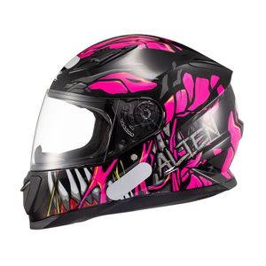 Capacete Texx Hawk - Alien Rosa 60