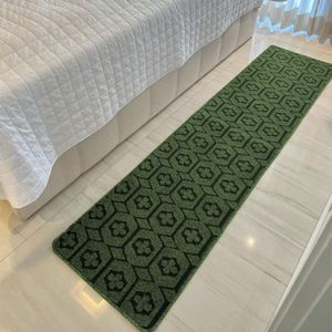Passadeira Carpete Sala Quarto Geométrico 0,50 X 3,00 Titulo Cor Verde