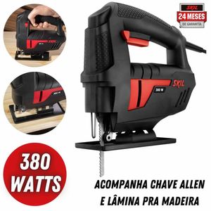 Serra Tico Tico Skill 220v 380w Com Lâmina E Chave Allen