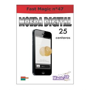 Moeda Digital de 0,25 Centavos de Real